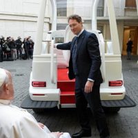 El papamóvil de Francisco se donará a Gaza