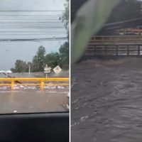 Lluvia provoca el desbordamiento del Río de los Remedios entre Naucalpan y Tlalnepantla