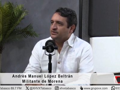 “Andy” López Beltrán: Como dice nuestro senador Adán Augusto, puedo ganar caminando
