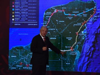 "Adversarios tienen mucha imaginación": AMLO niega daños del Tren Maya a la cueva Dama Blanca