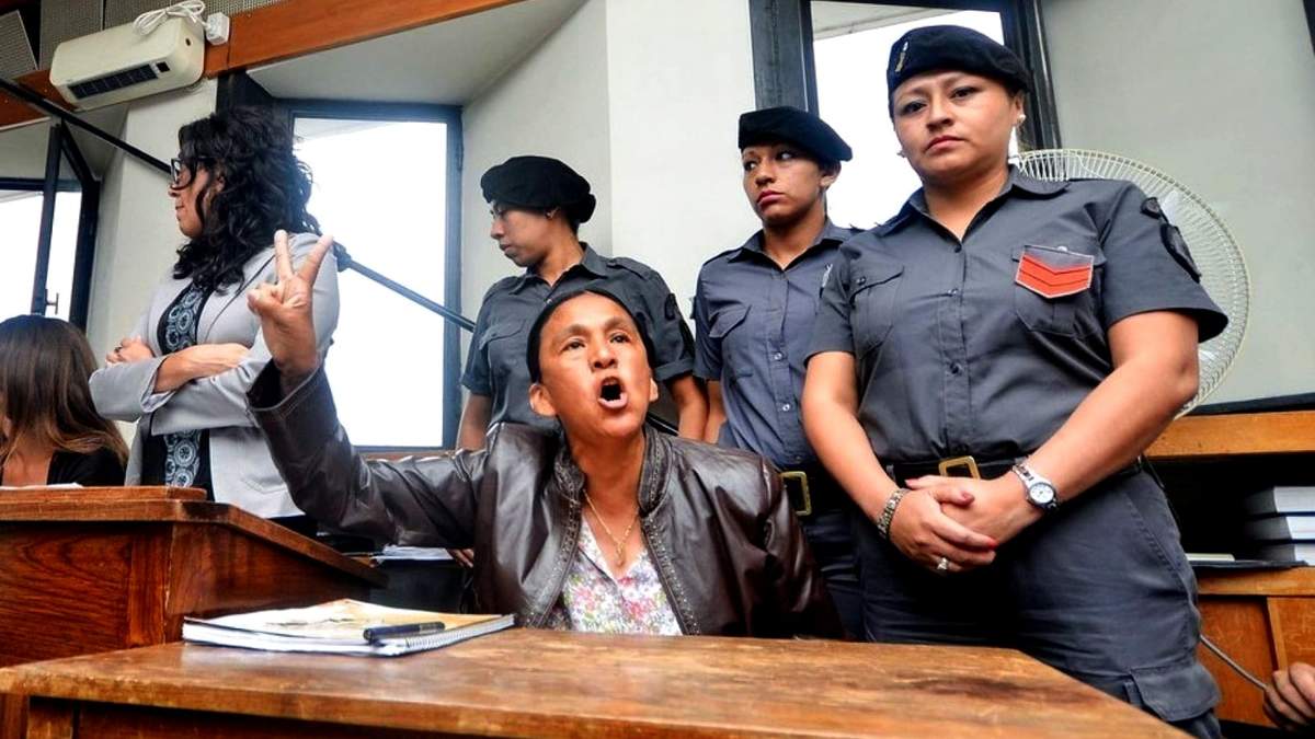 Lider de la Tupac Amaru, Milagro Sala. Fuente: (Twitter)