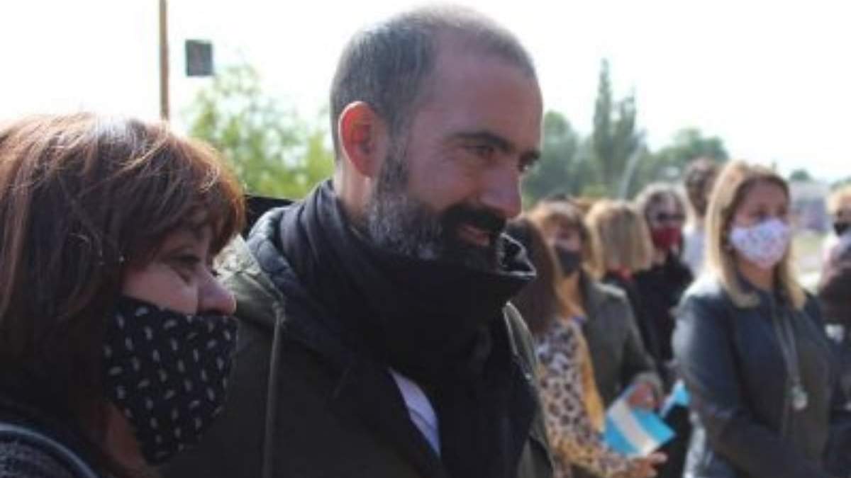El concejal por Evolución Plottier, Matías Ramos. Fuente: (Twitter)
