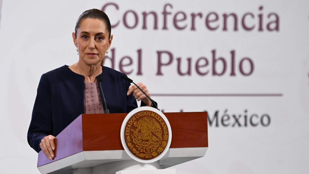 Claudia Sheinbaum en la conferencia del miércoles