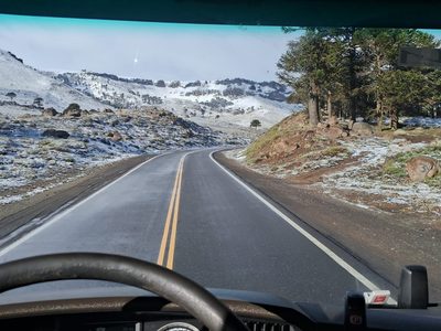 Más de 200 camiones varados en Las Lajas por falta de combustible