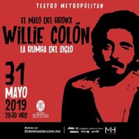 'La rumba del siglo”  de Willie Colón, hoy única presentación en el Metropólitan