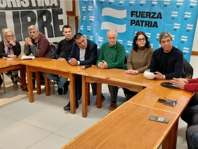 En la presentación oficial en Neuquén, Fuerza Patria llamó a sumar fuerzas para las elecciones legislativas
