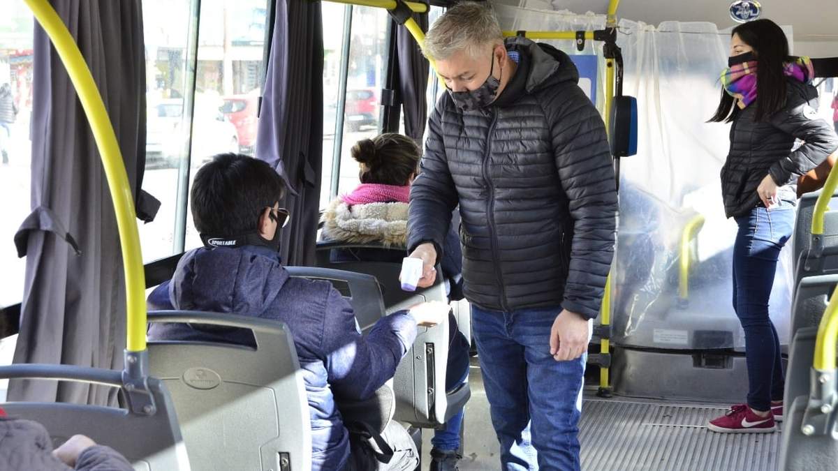Transporte público en Neuquén. Fuente: (Twitter)