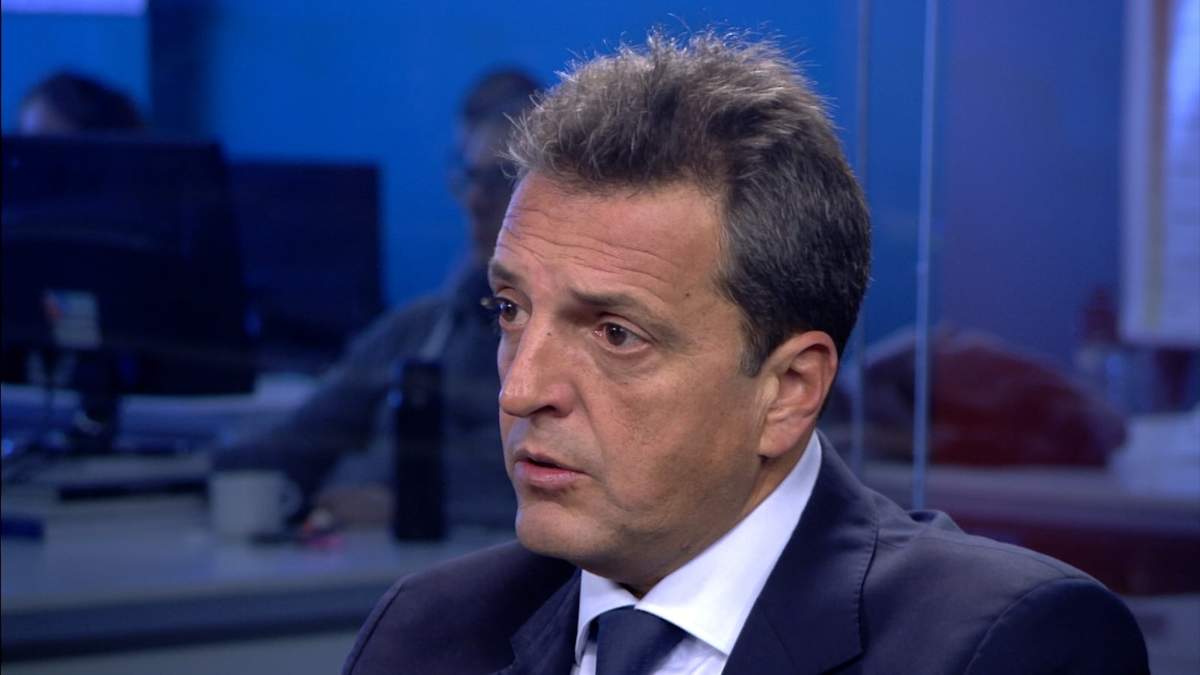 Presidente de la Cámara de Diputados, Sergio Massa. Fuente: (Twitter).