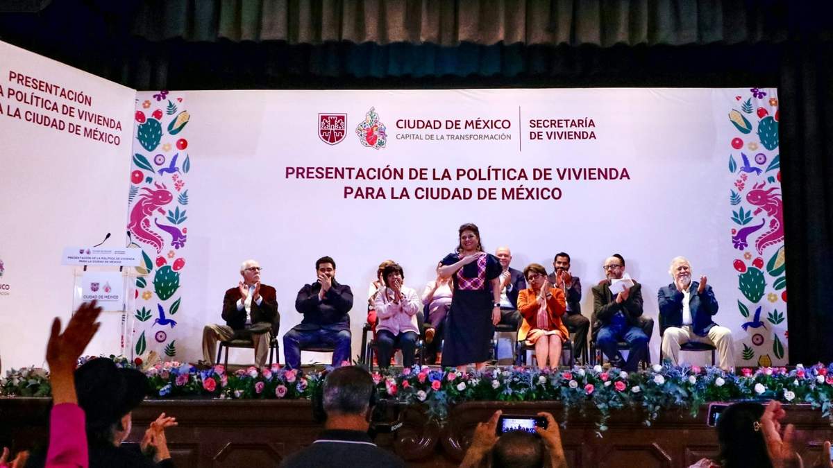 Presentación de la política de vivienda de Brugada