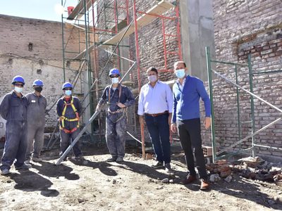 Gutiérrez y Gaido recorrieron importantes obras para Neuquén Capital