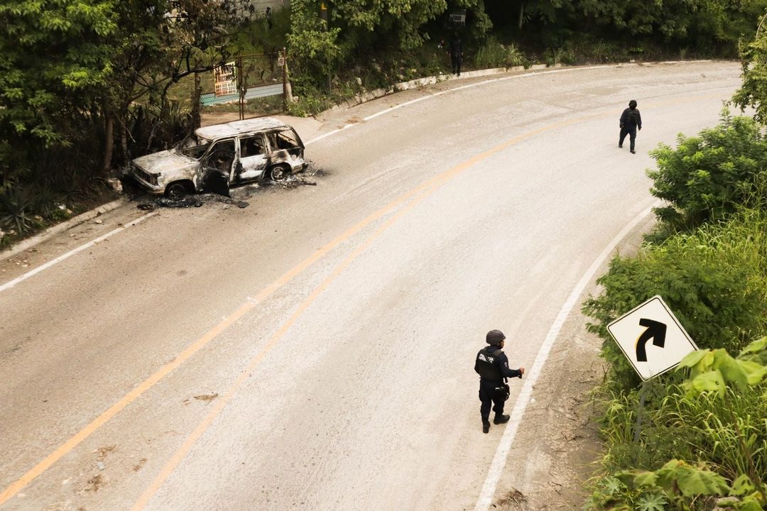 Violencia tramo carretero Ocozocoautla-Tuxtla Gutiérrez Foto Damián Sánchez  Cuartoscuro