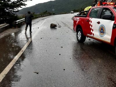 Desprendimiento de piedras en San Martín de los Andes: cuáles son las recomendaciones