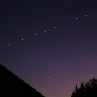 Qué eran las luces que se vieron en el cielo en Alto Valle: los detalles