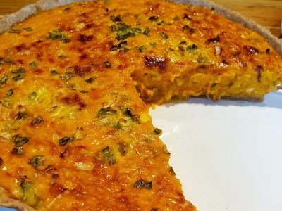 Tarta de zapallo, choclo y queso: una receta rendidora y fácil de hacer para la hora de la cena