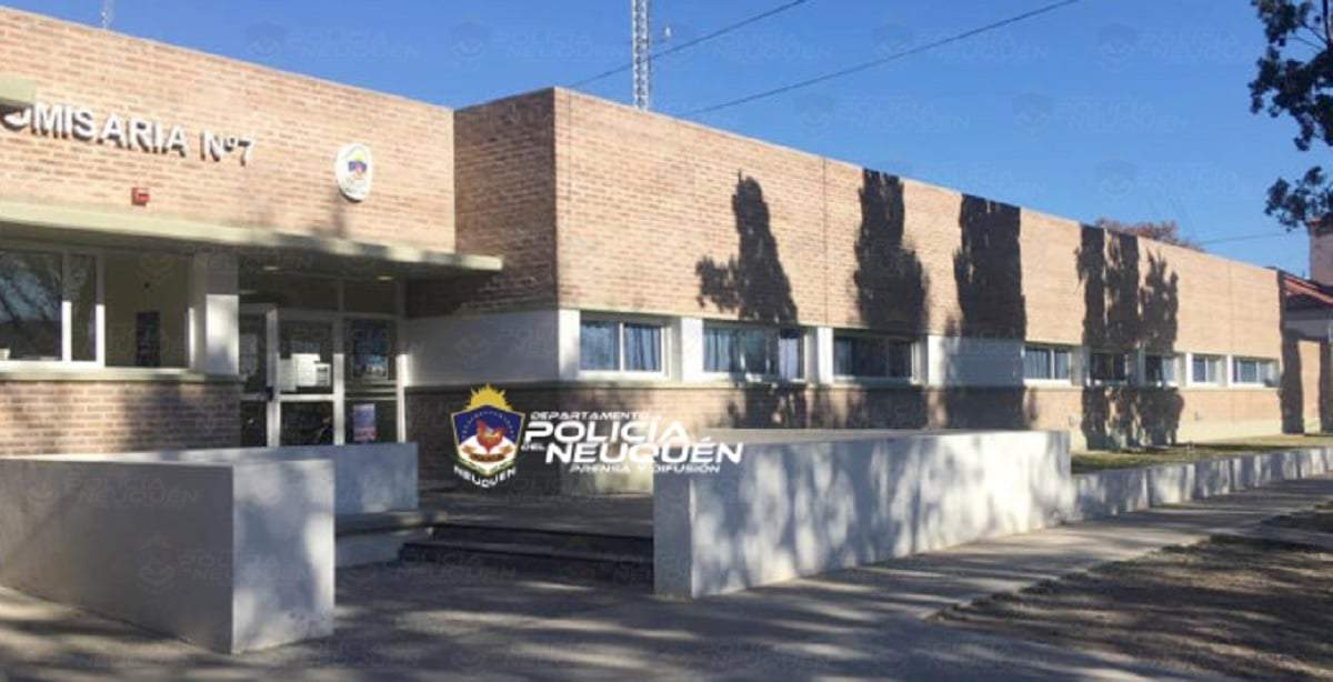Intervino en el hecho personal de la comisaría séptima de Plottier. Fuente (Policía de Plottier)