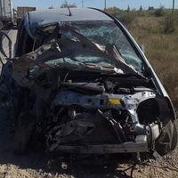Sobre la ruta 151: ocurrió un brutal accidente de tránsito