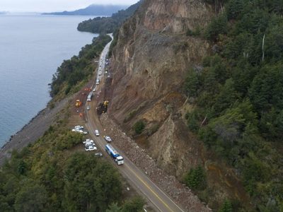 Villa La Angostura reclamó a Vialidad Nacional para que se aceleren las obras de la RN 40