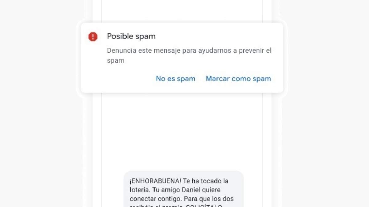 Protección frente al spam de Google Mensajes - GOOGLE