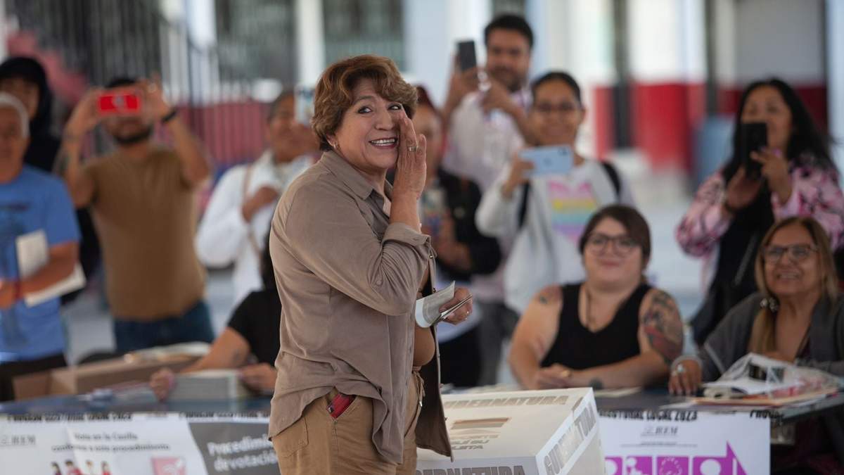 La candidata de Morena
