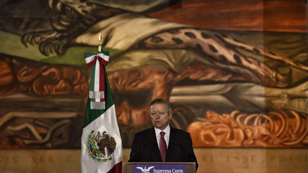 El ministro presidente de la Corte, Arturo Zaldívar