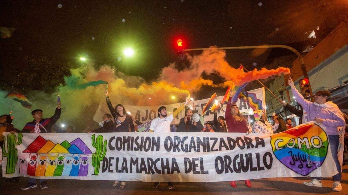 Marcha del orgullo LGBT. Fuente: (Edgardo Varela).