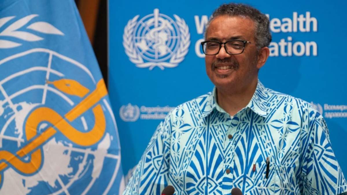 Tedros Adhanom Ghebreyesus, director de la Organización Mundial de la Salud