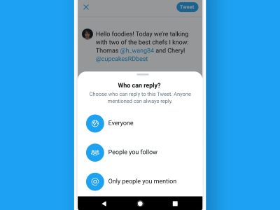 Twitter permite escoger quién puede responder un tuit