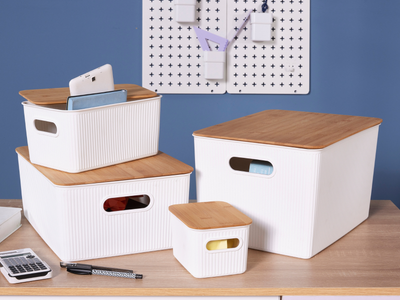 No tires la caja de zapatos que te sobra en el placard: creá este organizador tan útil para tu baño