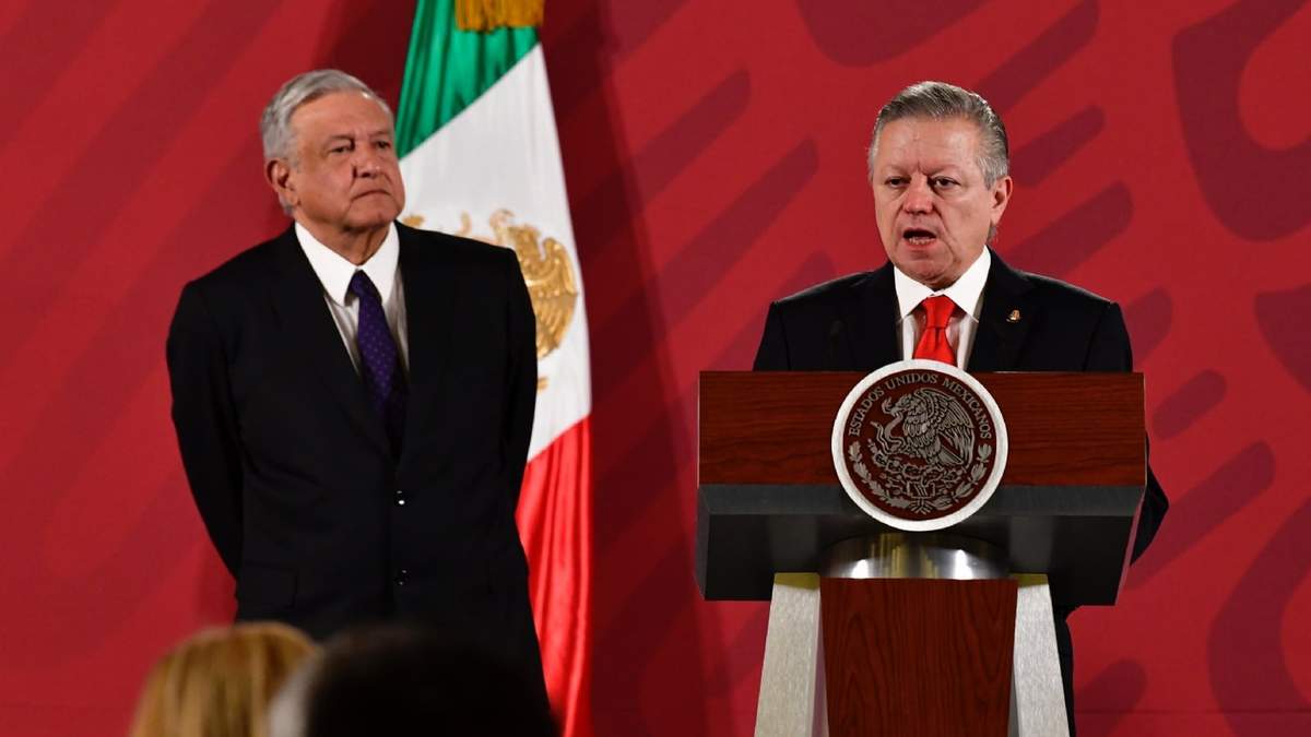 Andrés Manuel López Obrador y Arturo Zaldívar