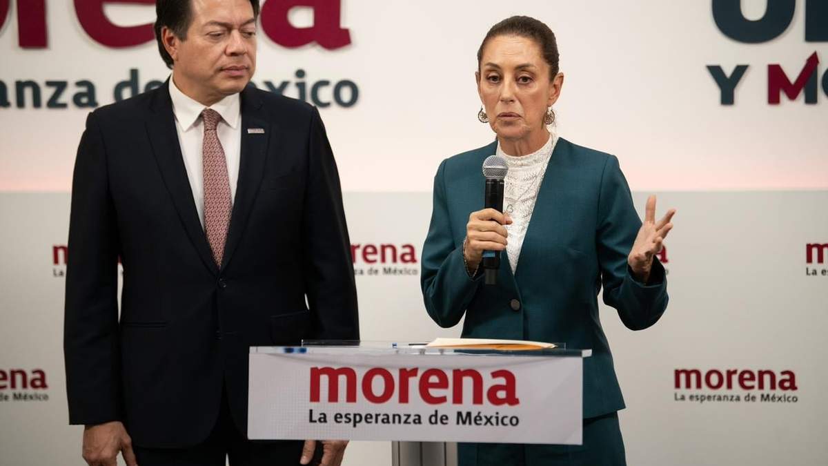 “Siempre tenemos que tender la mano y no hay que hablar de división en este momento. Estamos en un proceso y hay que hablar siempre de unidad”, dijo la aspirante de Morena en conferencia de prensa