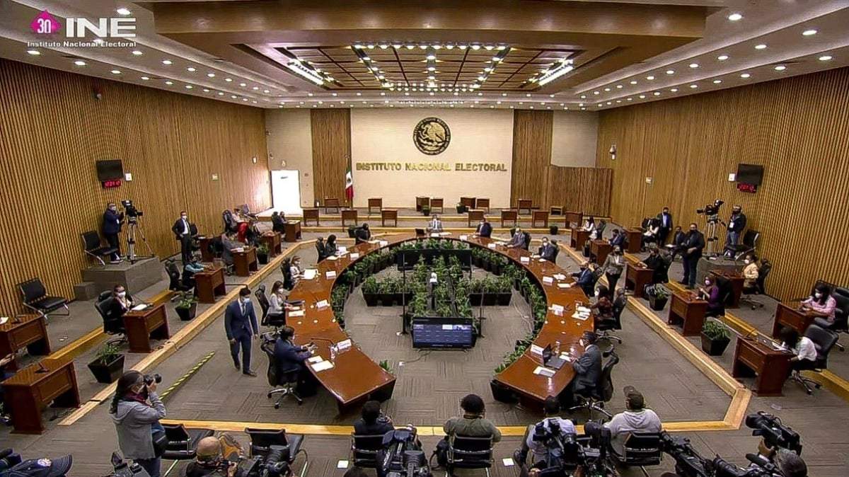 El consejo general del INE