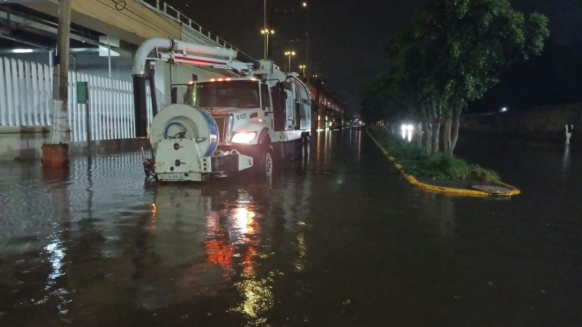 Labores de limpieza en Ecatepec