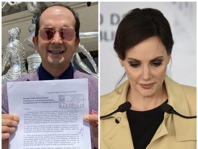 Youtuber entrega a diputados petición con más de 100 mil firmas para el desafuero de Lilly Téllez