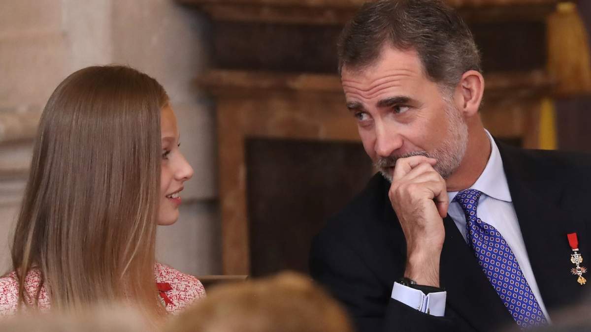 Leonor y Felipe. Fuente: (Instagram)