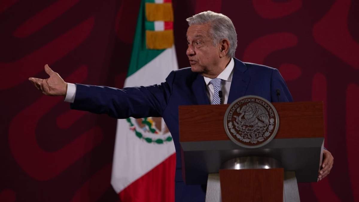 El presidente López Obrador