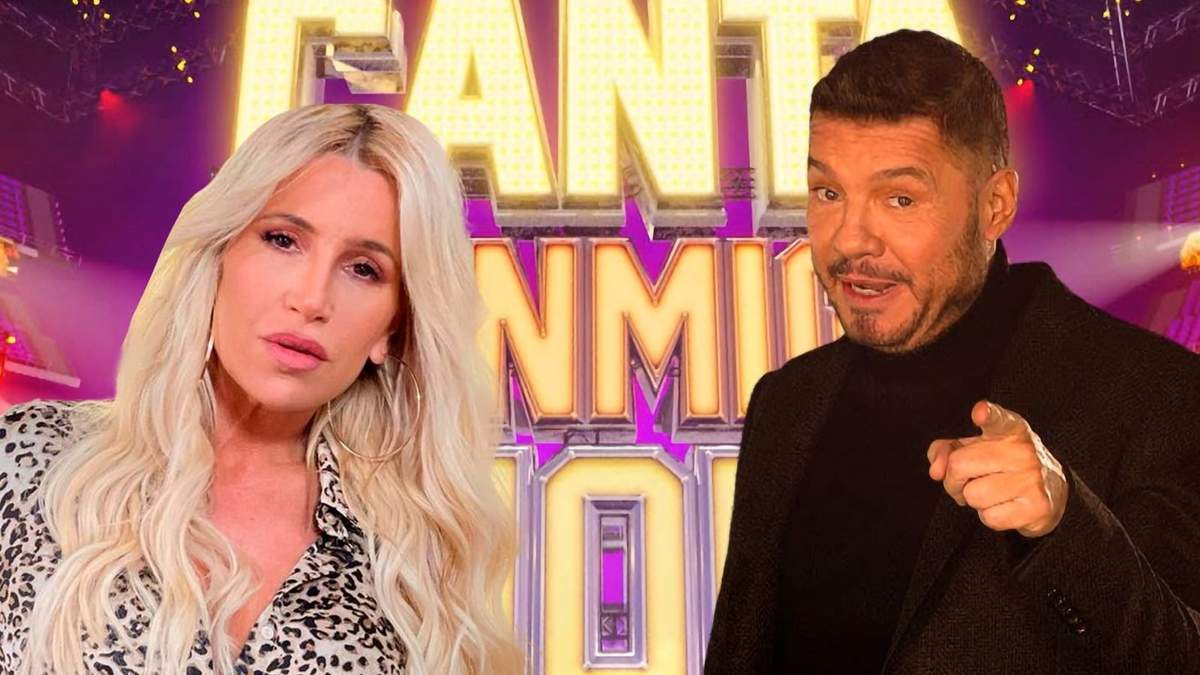 Flor Peña y Marcelo Tinelli. Fuente: (Minuto Neuquén)