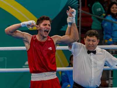Marco Verde, batear al beis para fajarse en el ring