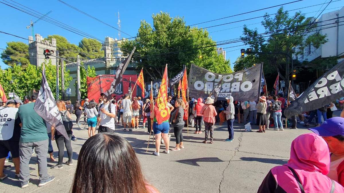 Organizaciones sociales. Fuente: (Javier Manzano - Minuto Neuquén)