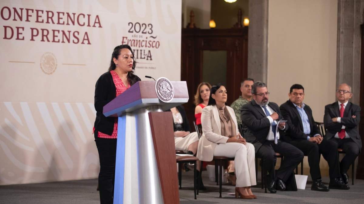 María Luisa Albores, secretaria del Medio Ambiente y Recursos Naturales (Semarnat)