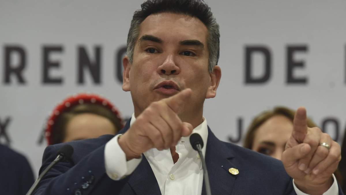 El dirigente nacional del PRI, Alejandro Moreno