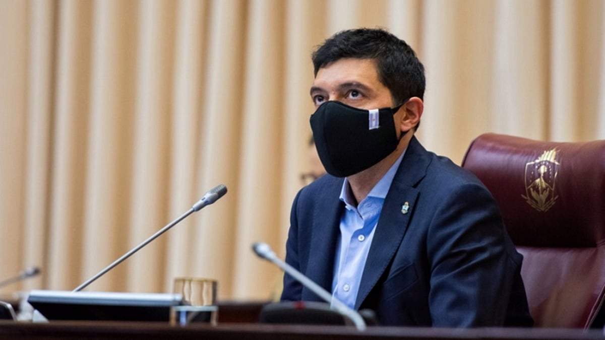 Marcos Koopmann, presidente de la Legislatura. Fuente: (Twitter)