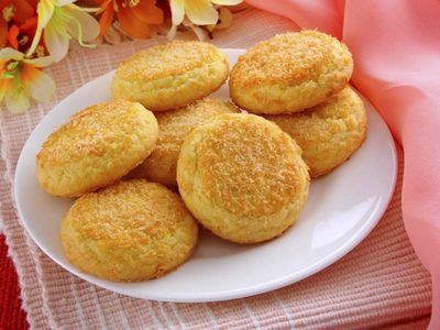 Galletitas de coco y naranja para la hora del mate, con pocos ingredientes y sin gluten
