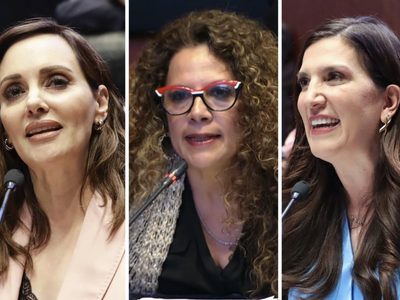 Así fue el agarrón entre las panistas Lilly Téllez y Kenia López con la morenista Rocío Abreu