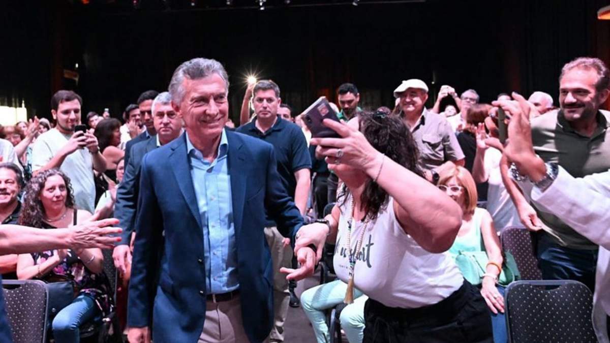 El expresidente y líder del PRO nacional, Mauricio Macri. Fuente: (Infobae)