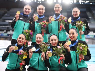 Equipo de mexicano de natación artística gana oro en la Copa del Mundo