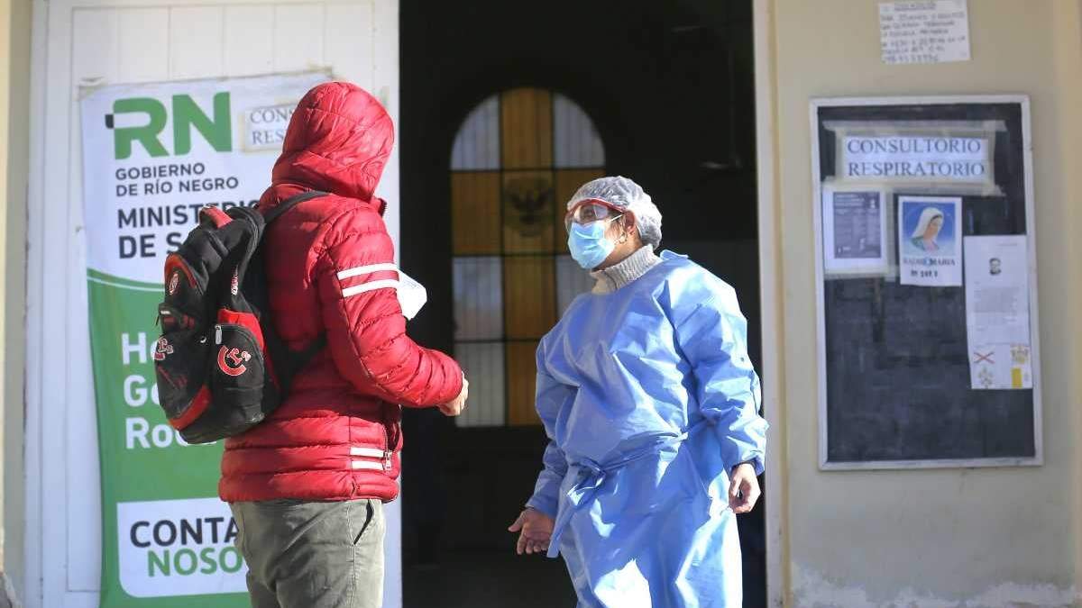 Coronavirus en General Roca. Fuente: (Twitter)