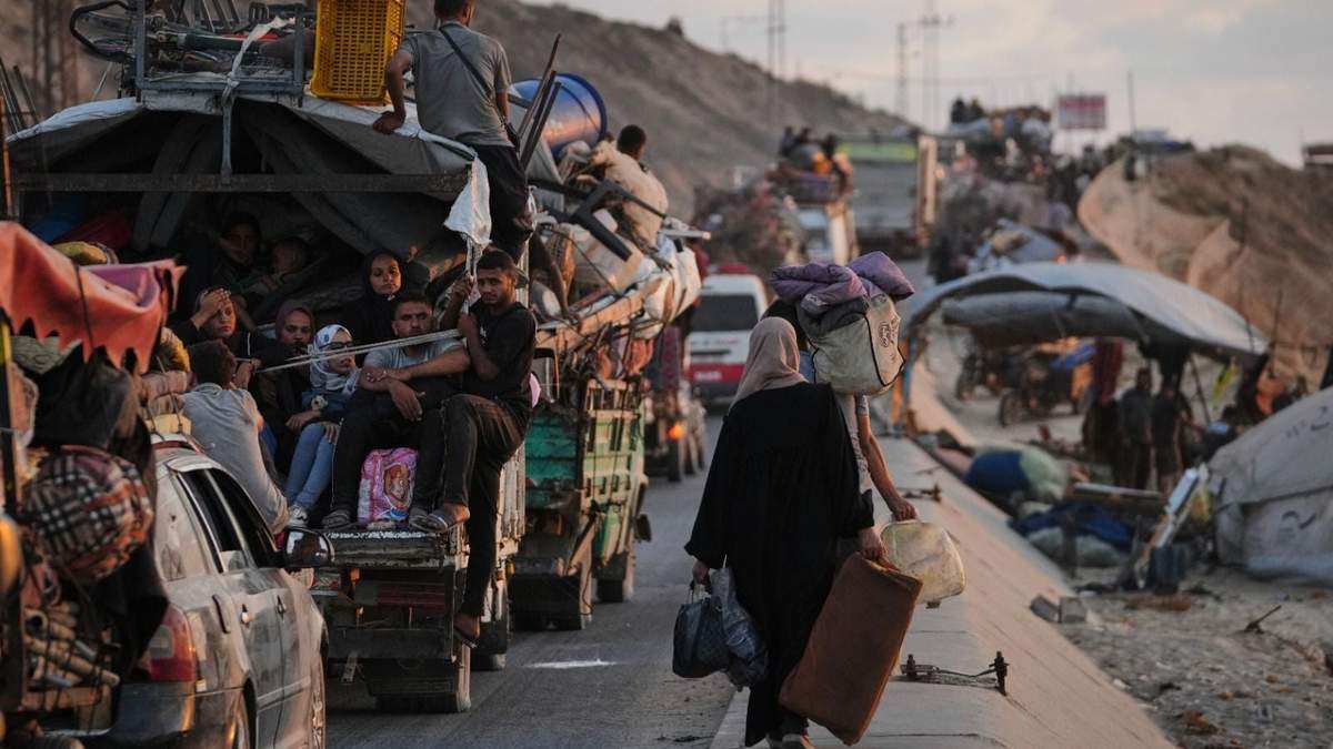 Nueve de cada 10 habitantes han huido de Gaza