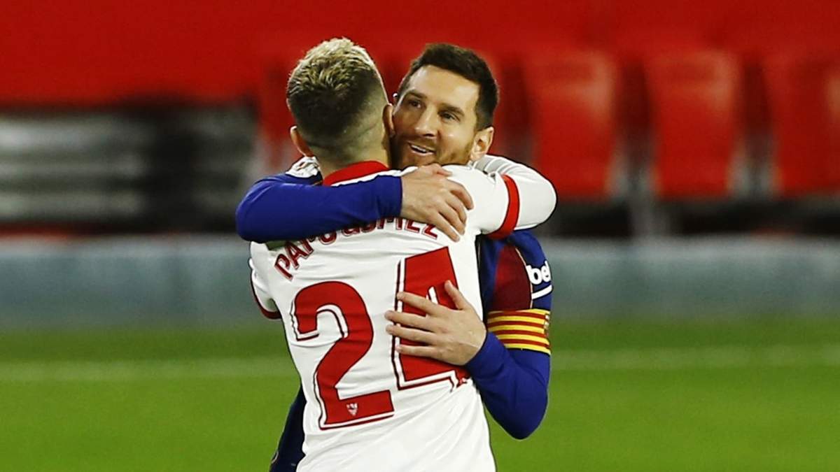 Papu y Messi. Fuente: (Instagram)