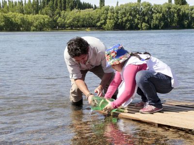Evaluarán la calidad del agua en el Río Limay previo a la temporada estival