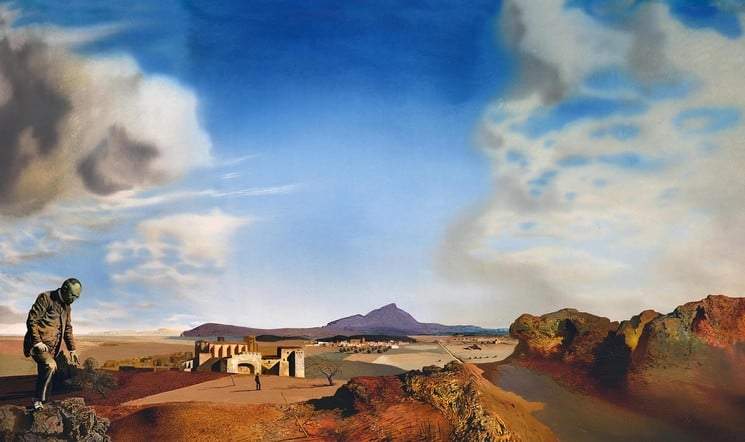 La obra de Dalí se podrán ver online. Fuente: (Facebook)